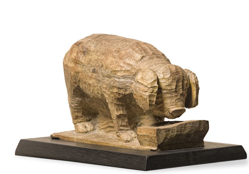 Marrano, obra de Mardonio Magaña (1937)