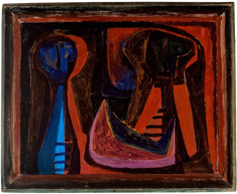 Médico, obra de Pedro Coronel (1953)