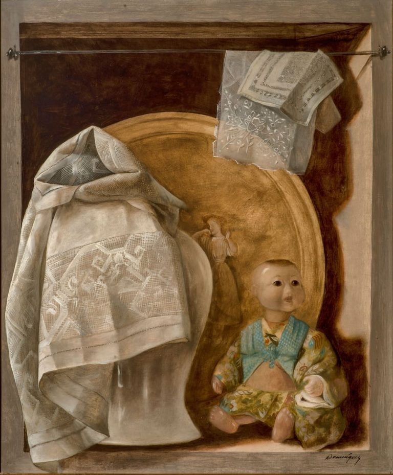 Muñeco japonés, obra de Benjamín Domínguez (s.f)