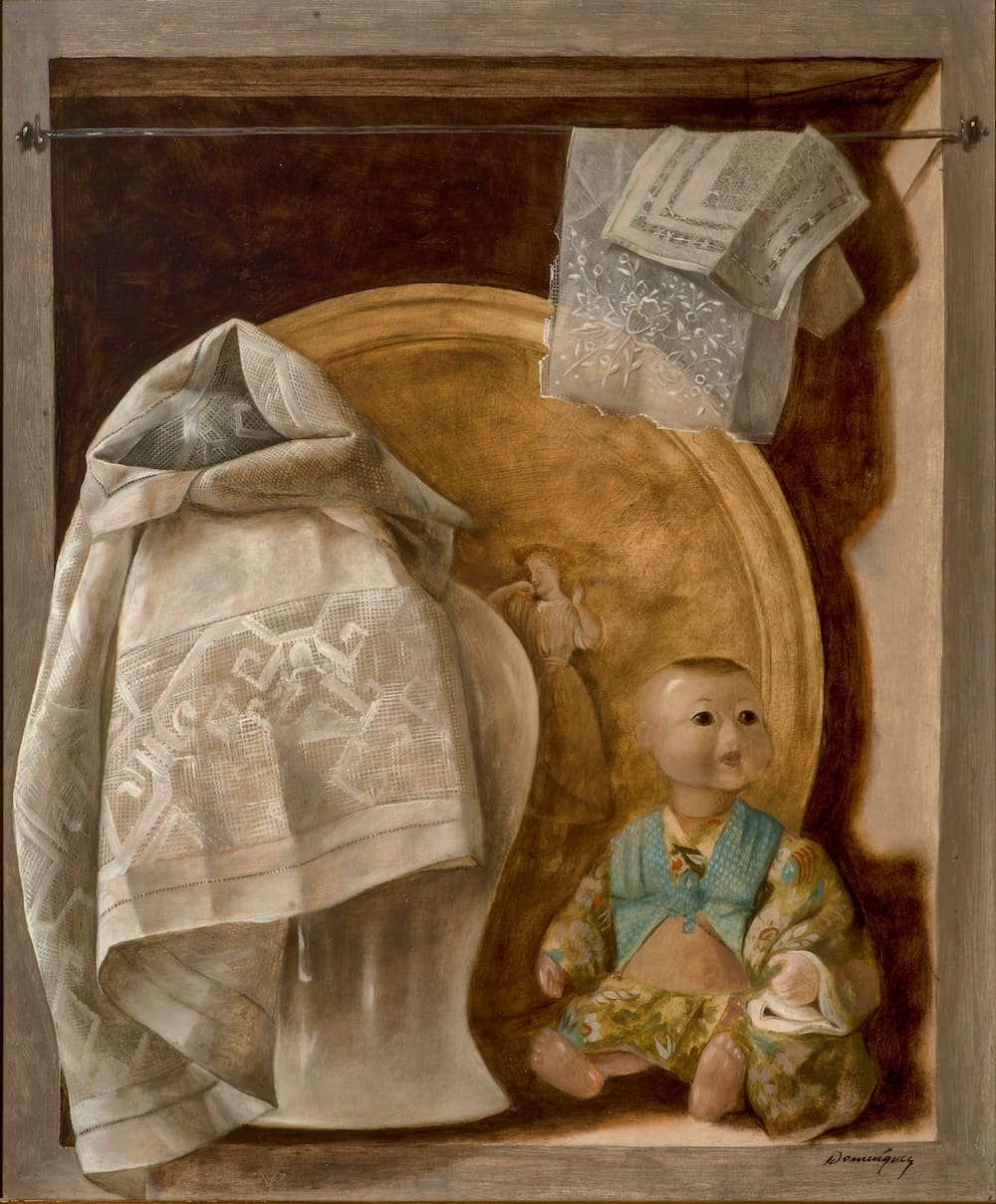 Muñeco japonés, obra de Benjamín Domínguez (s.f)
