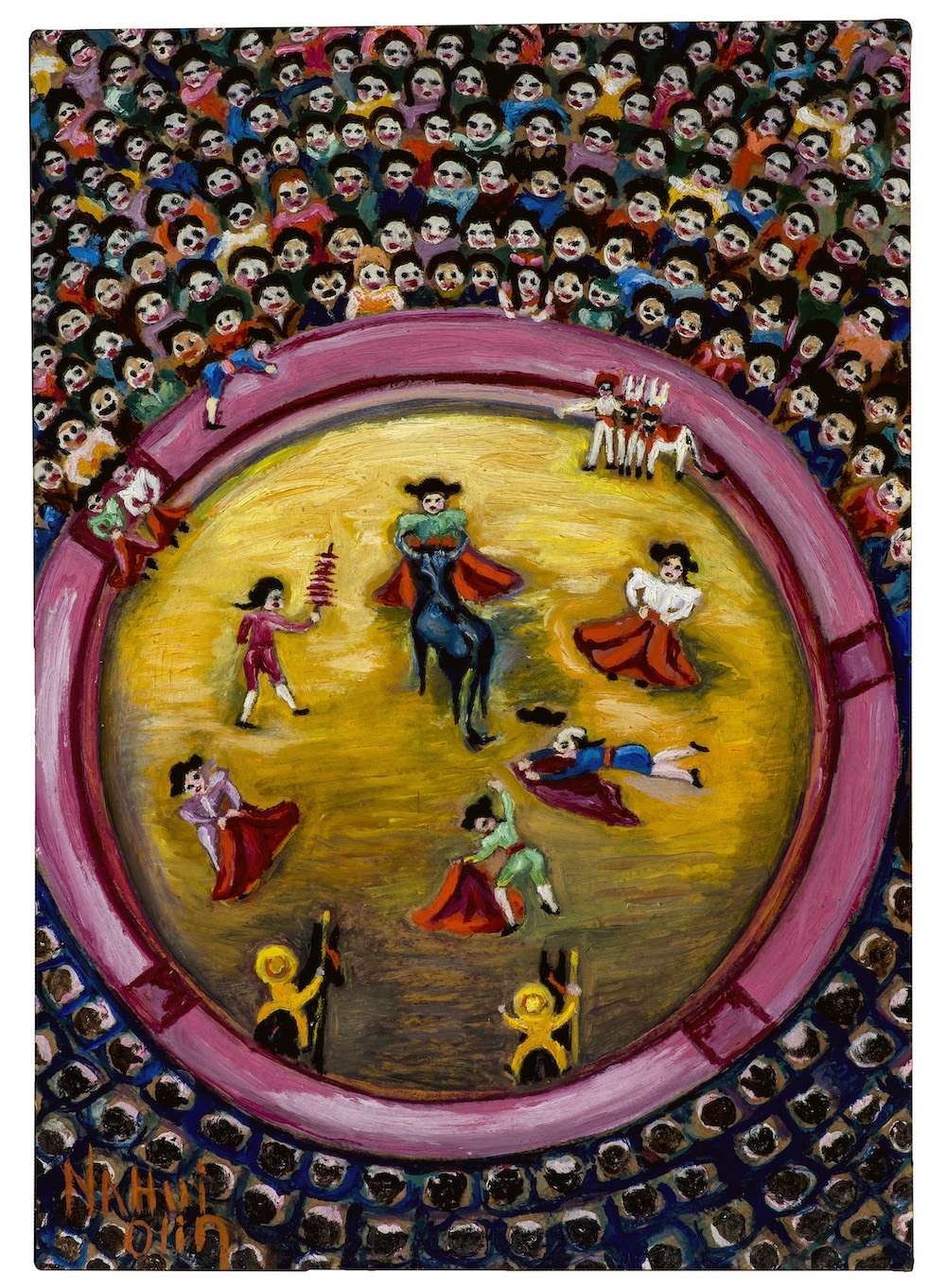 Corrida de toros 1924, obra de Nahui Olin (1924)