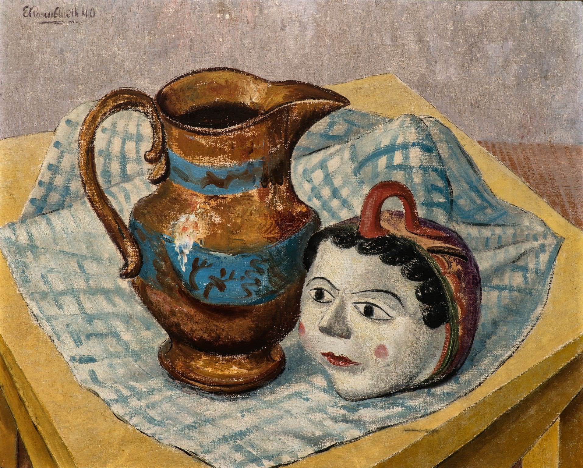Naturaleza muerta, obra de Emilio Rosenblueth (1940)