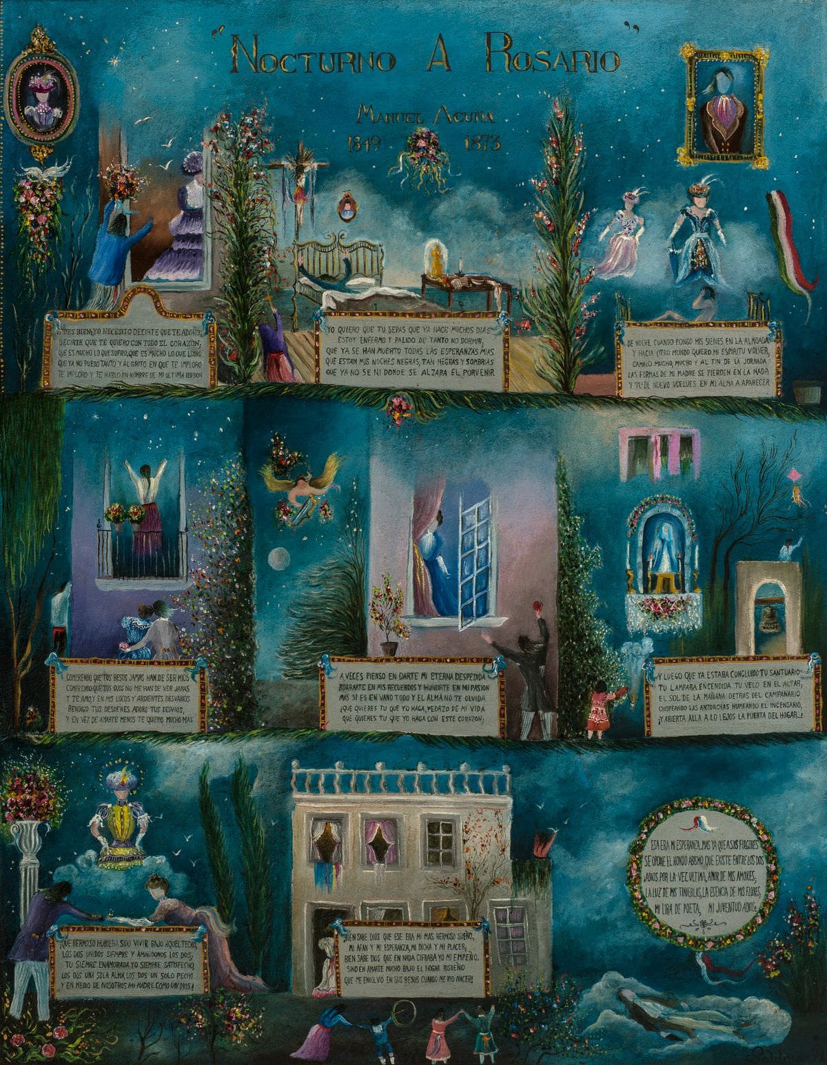 Nocturno a Rosario, obra de Jaime Saldívar (1971)