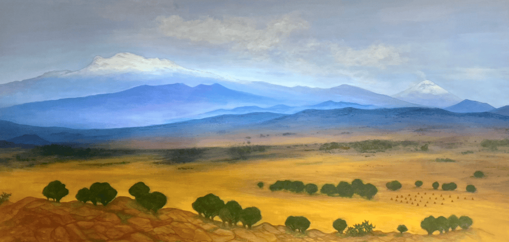 Paisaje, obra de Nishisawa Luis (2000)