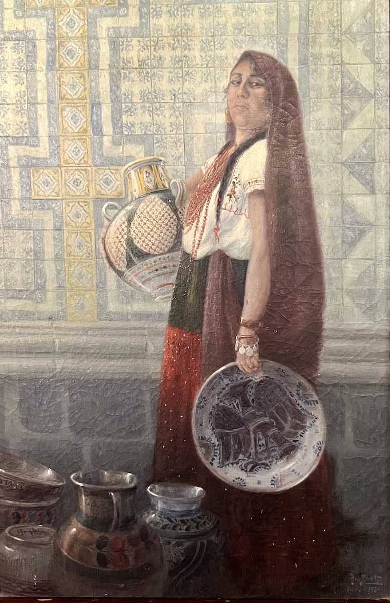 Vendedero de Talavera, obra de Fernando Best Pontones (1910)
