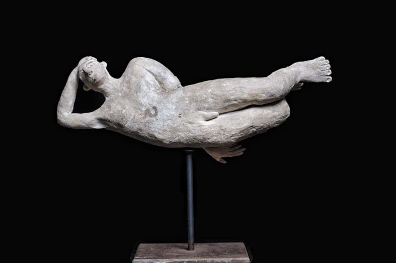 Acróbata, obra de Maribel Portela (s.f.)