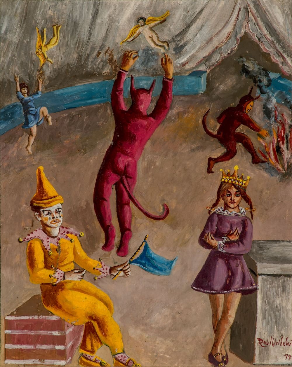 Sin título, obra de Raúl Uribe (1978)