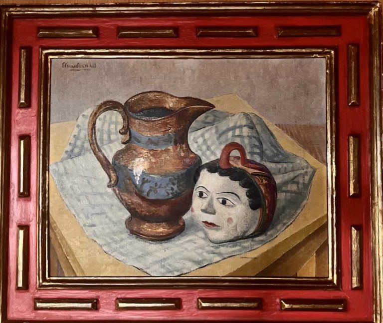 Naturaleza muerta, obra de Emilio Rosenblueth (1940)
