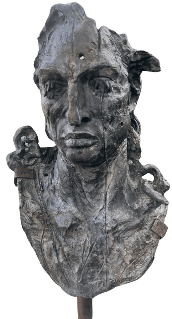 Cabeza I, obra de Javier Marín (1996)
