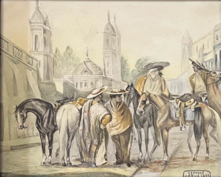 Chinacos, obra de Manuel Serrano (1840)