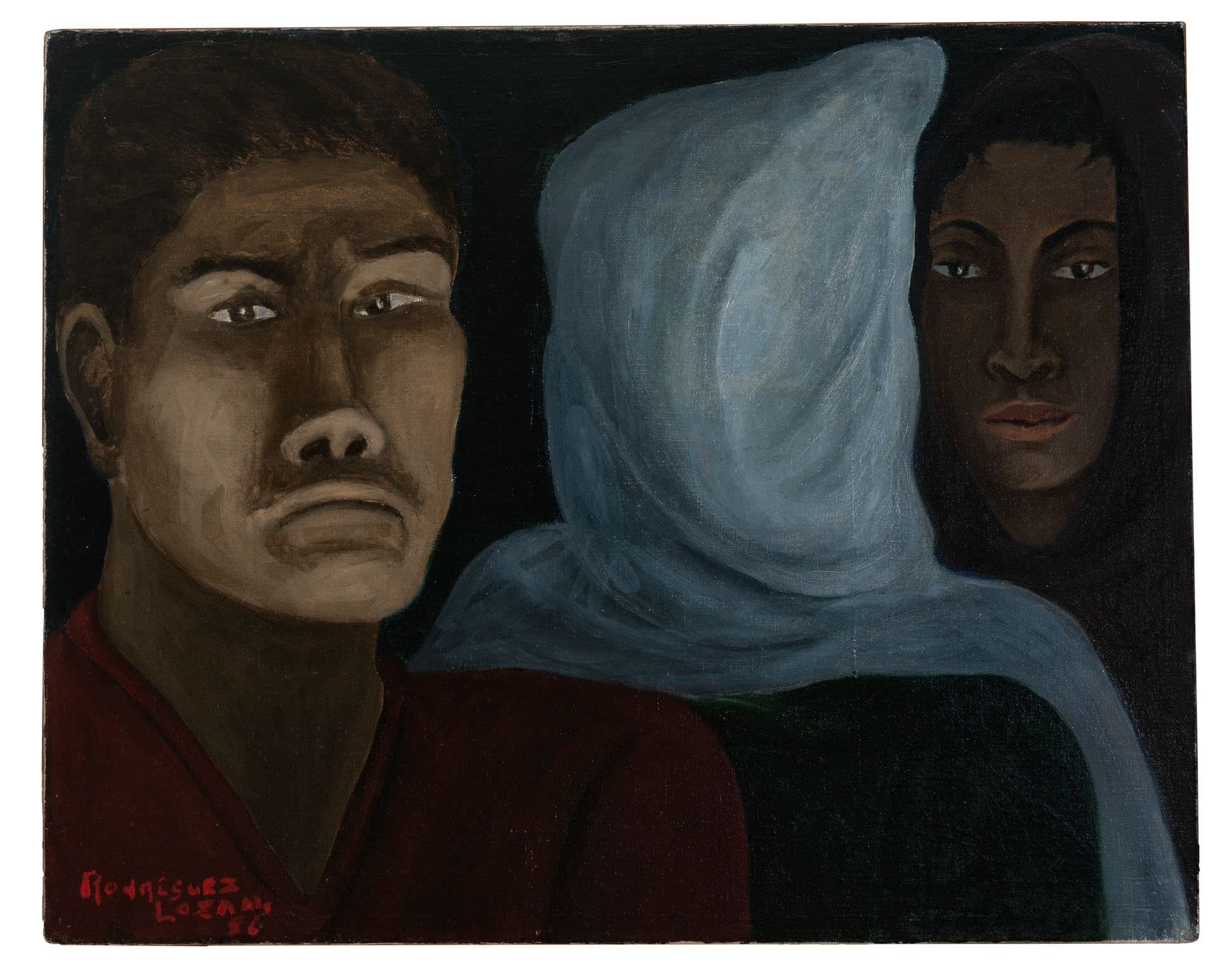 Sin título, obra de Manuel Rodríguez Lozano (1956)