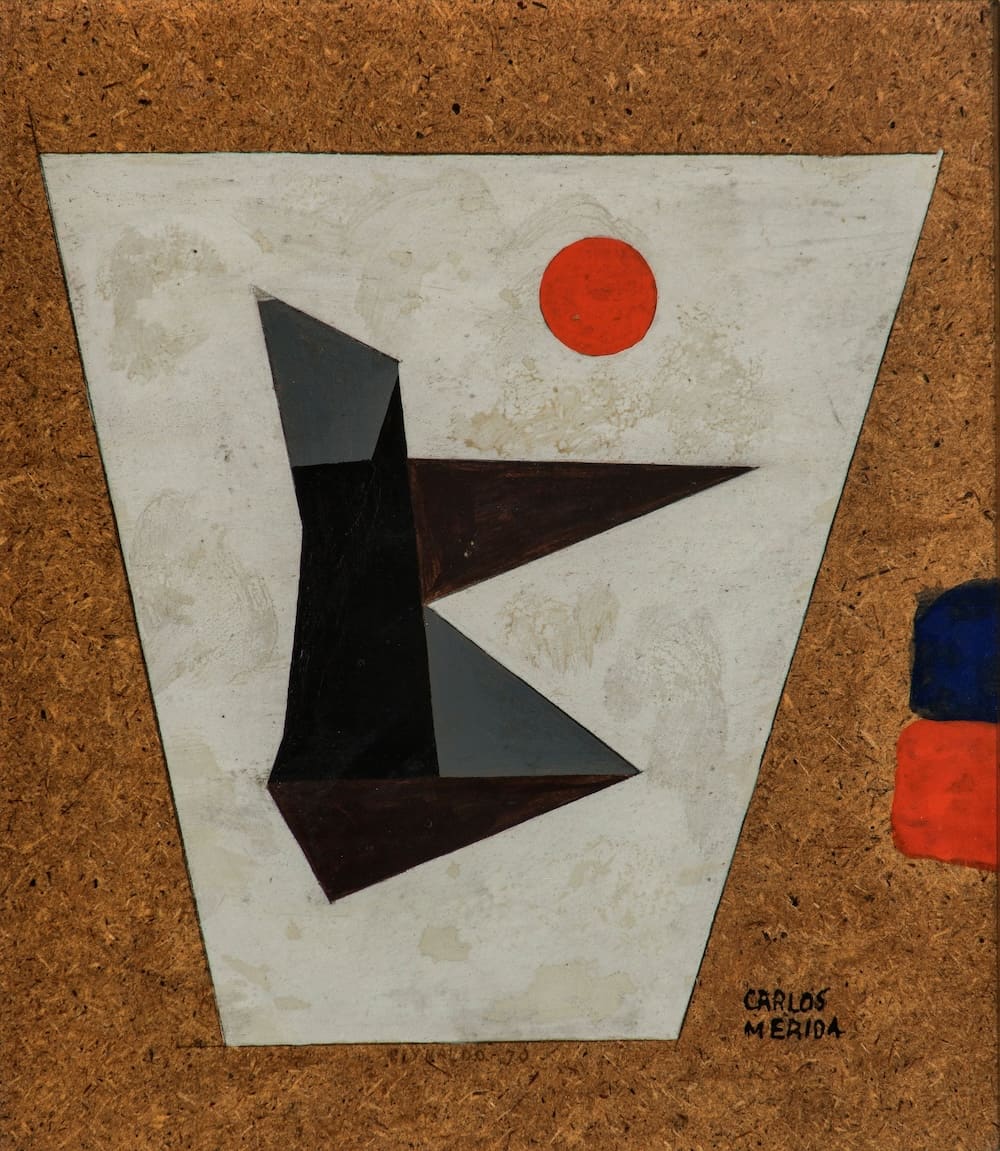 Sin título, obra de Carlos Mérida (1973)