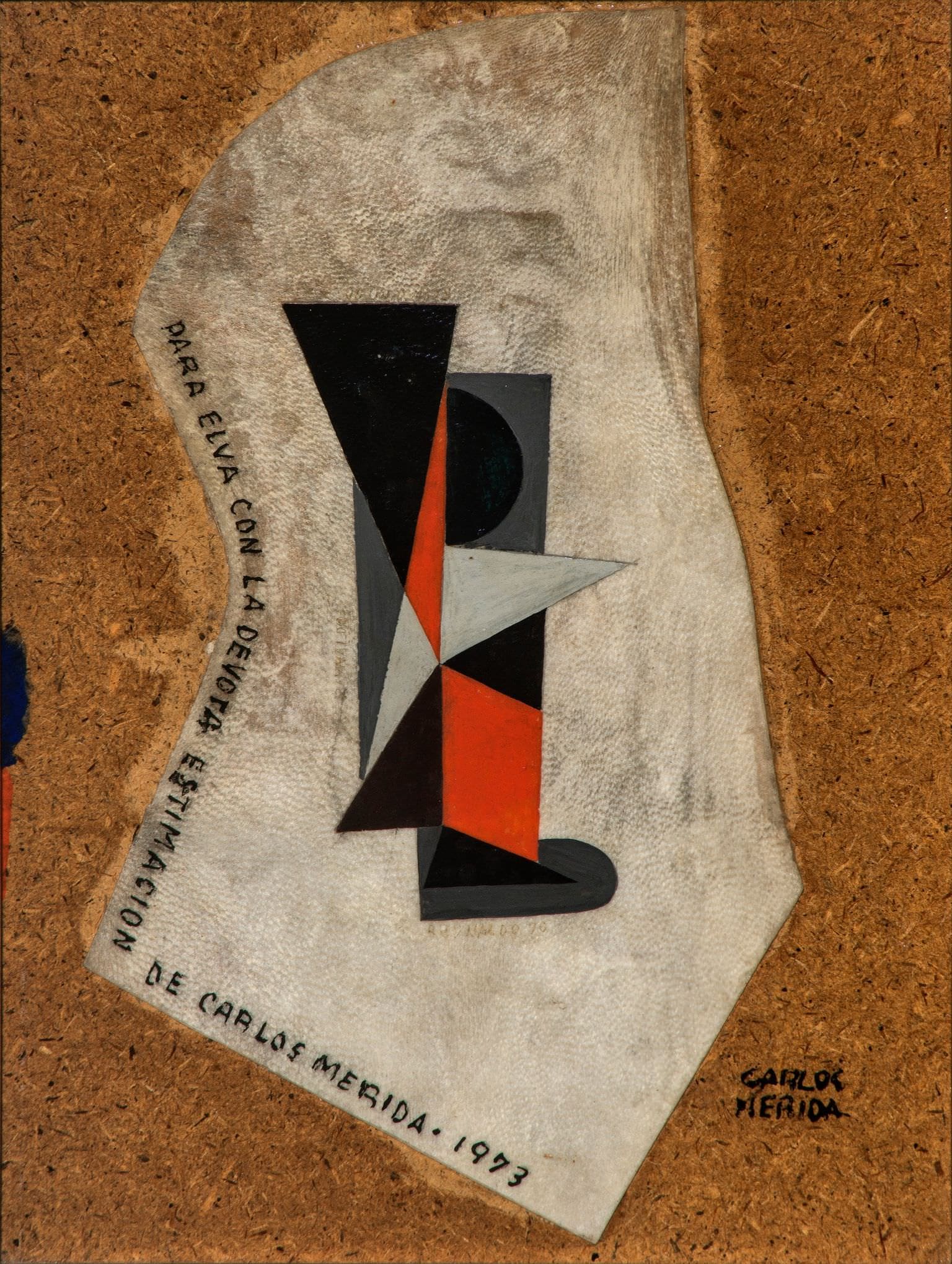 Sin título, obra de Carlos Mérida (1973)