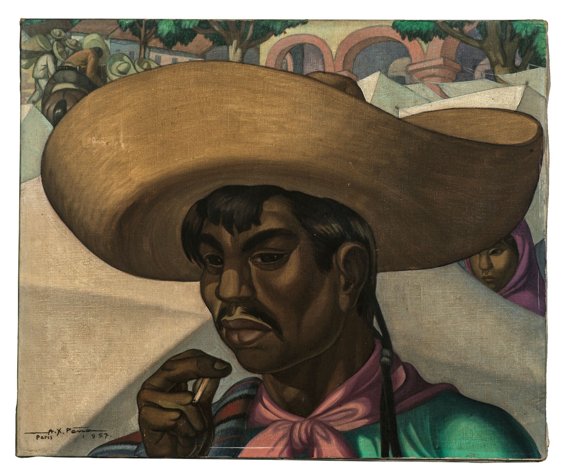 Sin título, obra de Alfonso X. Peña (1957)