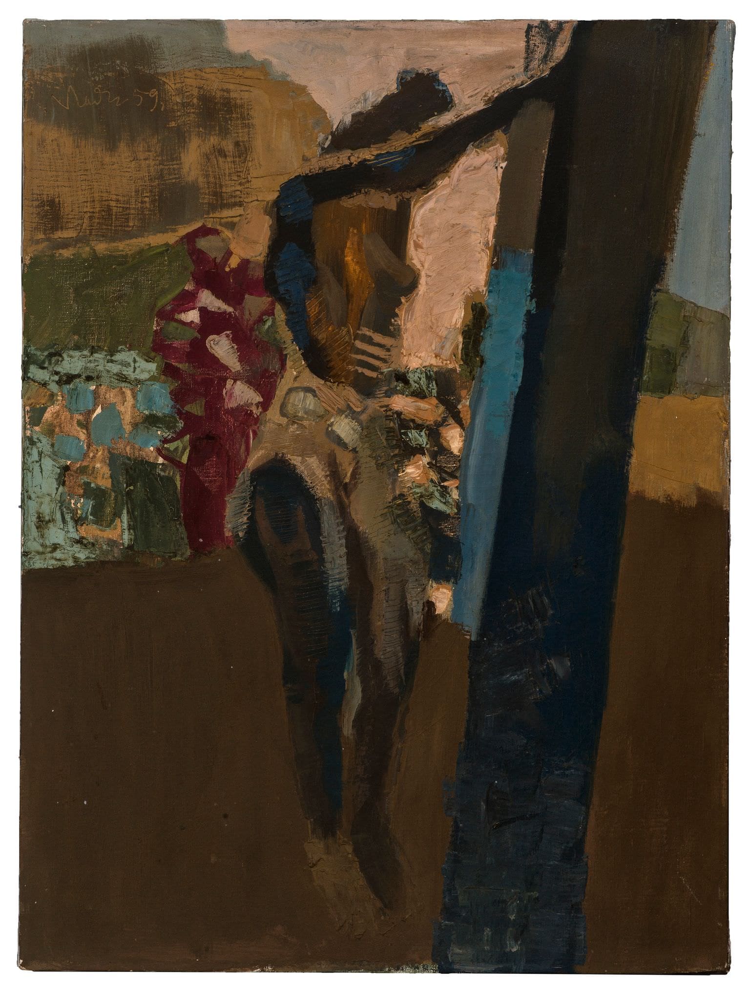 Sin título, obra de Vlady (1959)