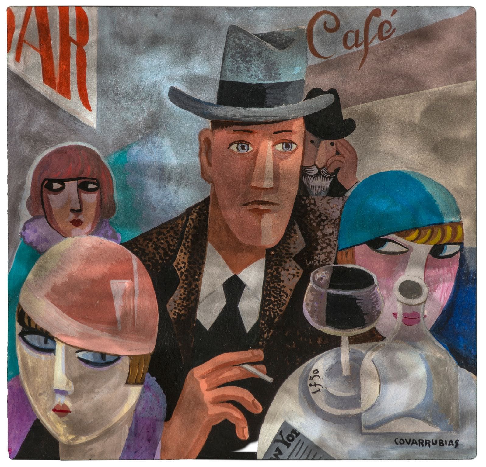 Sin título, obra de Miguel Covarrubias (1950)