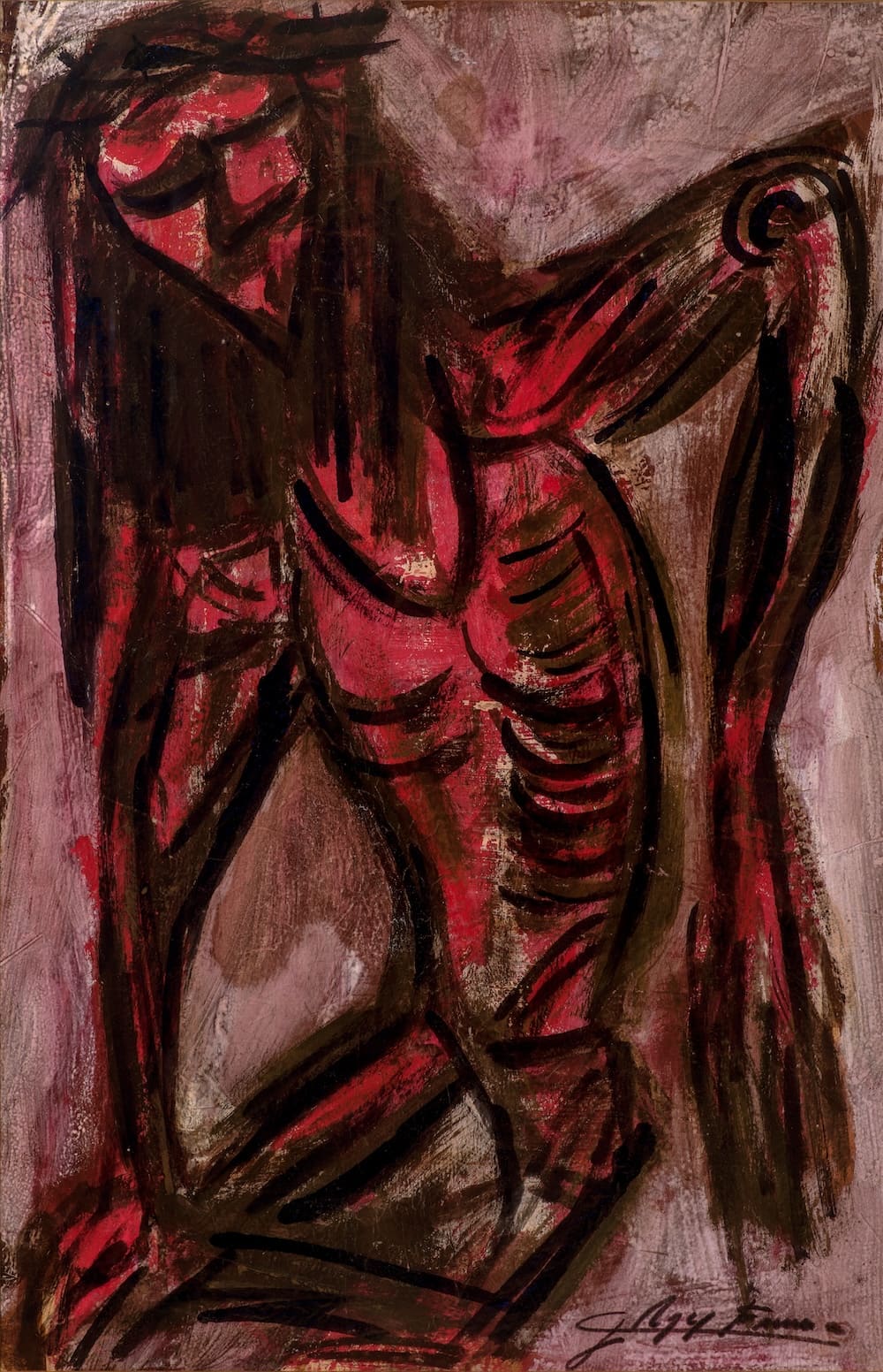 Sin título, obra de Jesús Chucho Reyes Ferreira (s.f)
