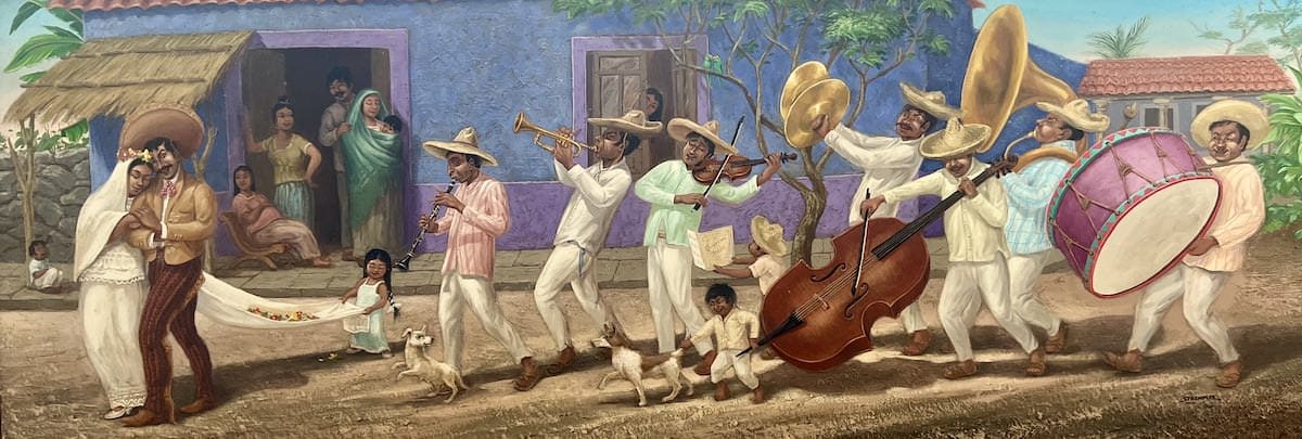 Vivan los novios, obra de Luis Strempler (1969)