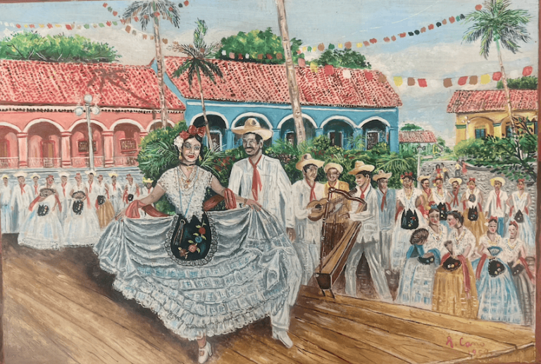 Tlacotalpan, obra de Cano Manila (s.f.)