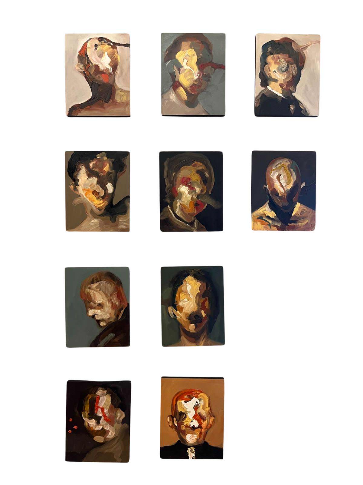 Cefalografías, obra de Roberto Tostado (s.f.)