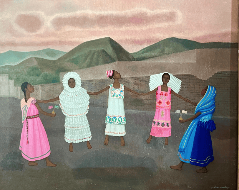 Trajes Regionales, obra de Montoya Gustavo (s.f)