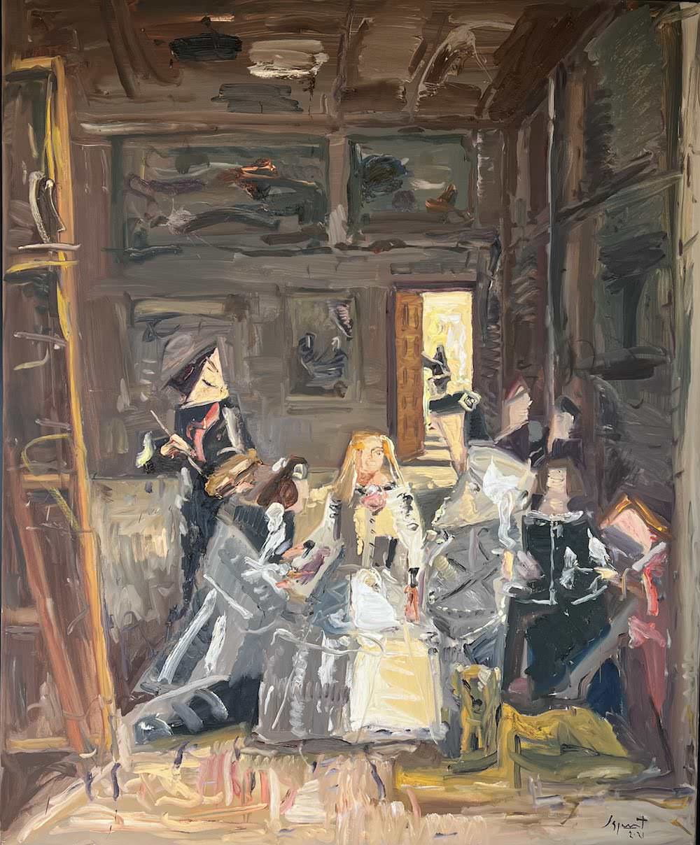 Variación a las Meninas, obra de Jazzamoart (2021)