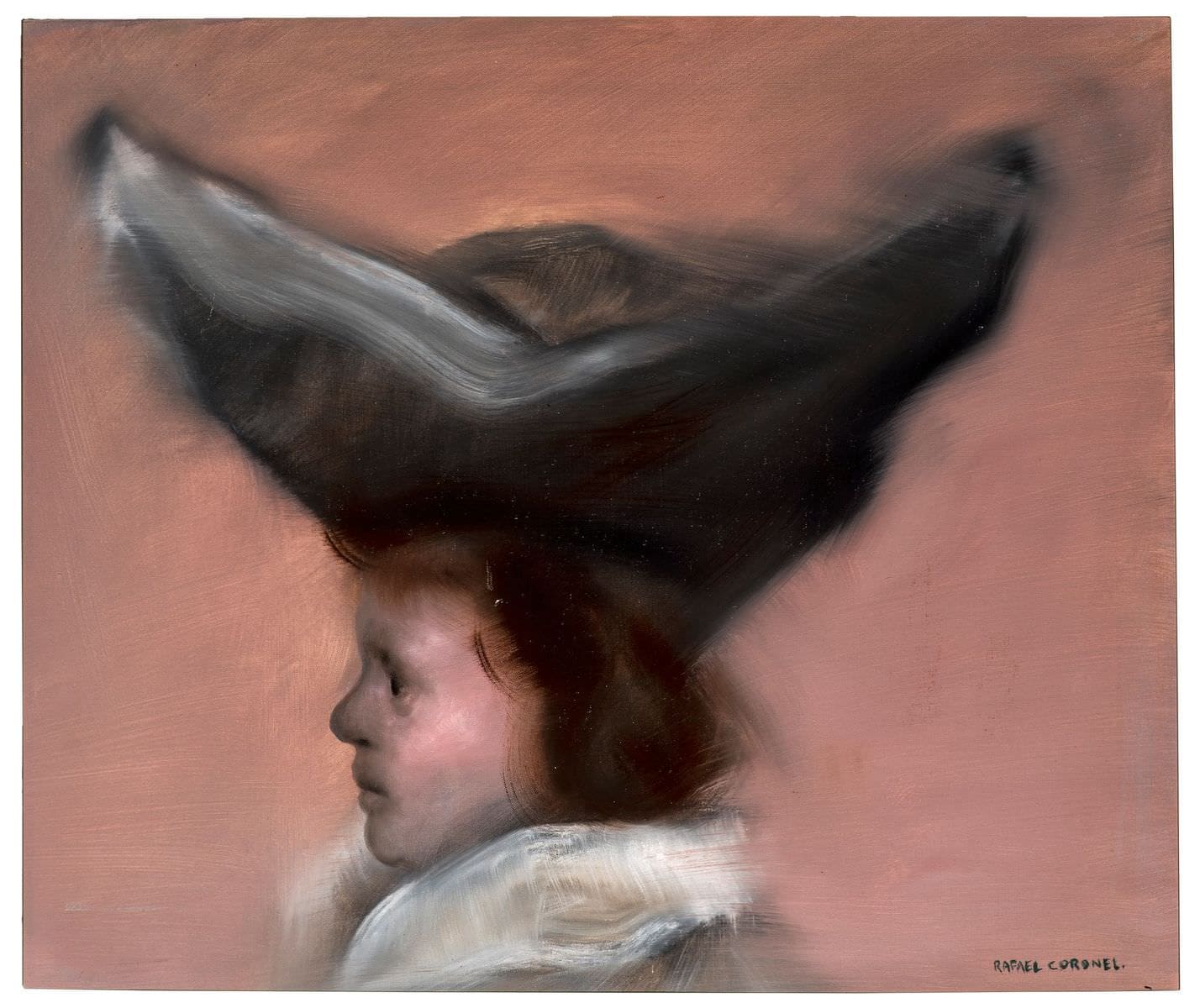 Vermero niño, obra de Rafael Coronel (s.f)
