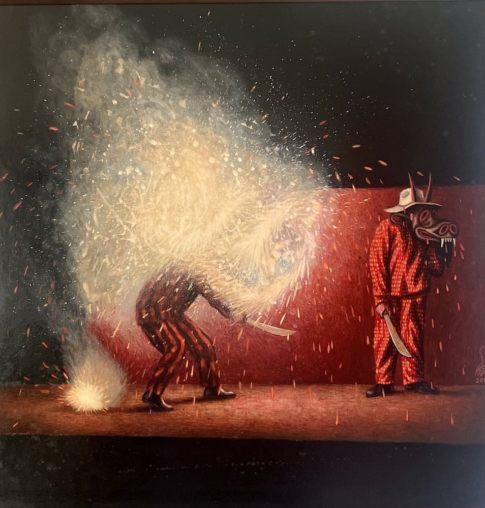 Genio Iracundo, obra de Juan Carlos Villegas (s.f.)