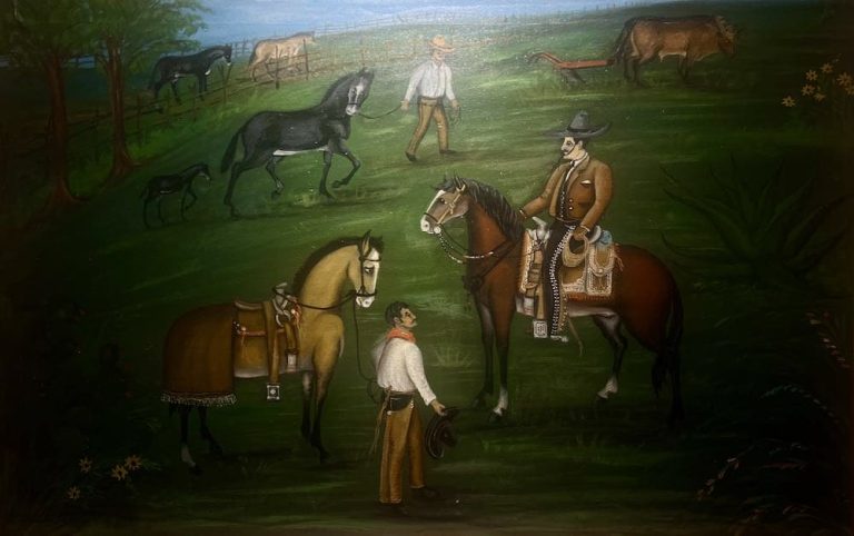 Charros Mexicanos, obra de A Ynclan (1952)