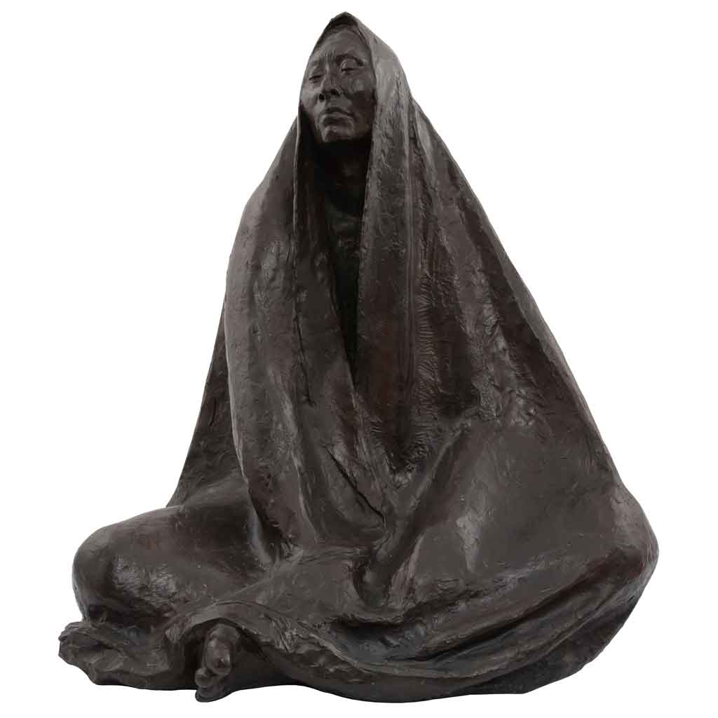 Mujer sentada, obra de Francisco Zúñiga (1973)