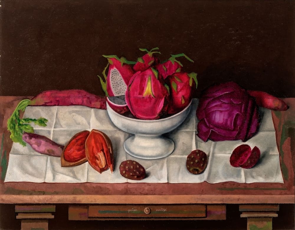Bodegón, obra de Gustavo Montoya (s.f)