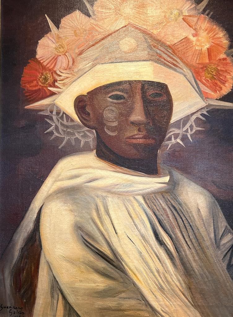 Cabeza de Danzante, obra de Jesús Guerrero Galván (1951)