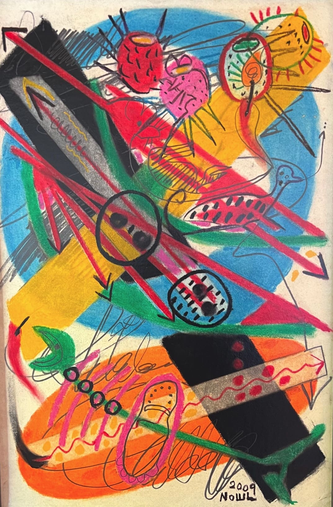 Geometría del nopal, obra de López Noel (2009)