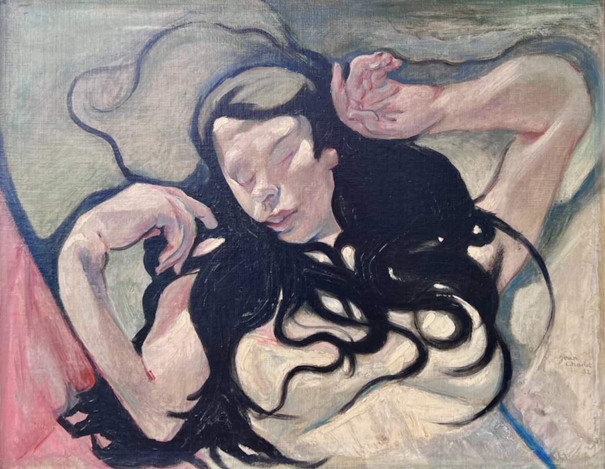 El despertar, obra de Jean Charlot (s.f.)