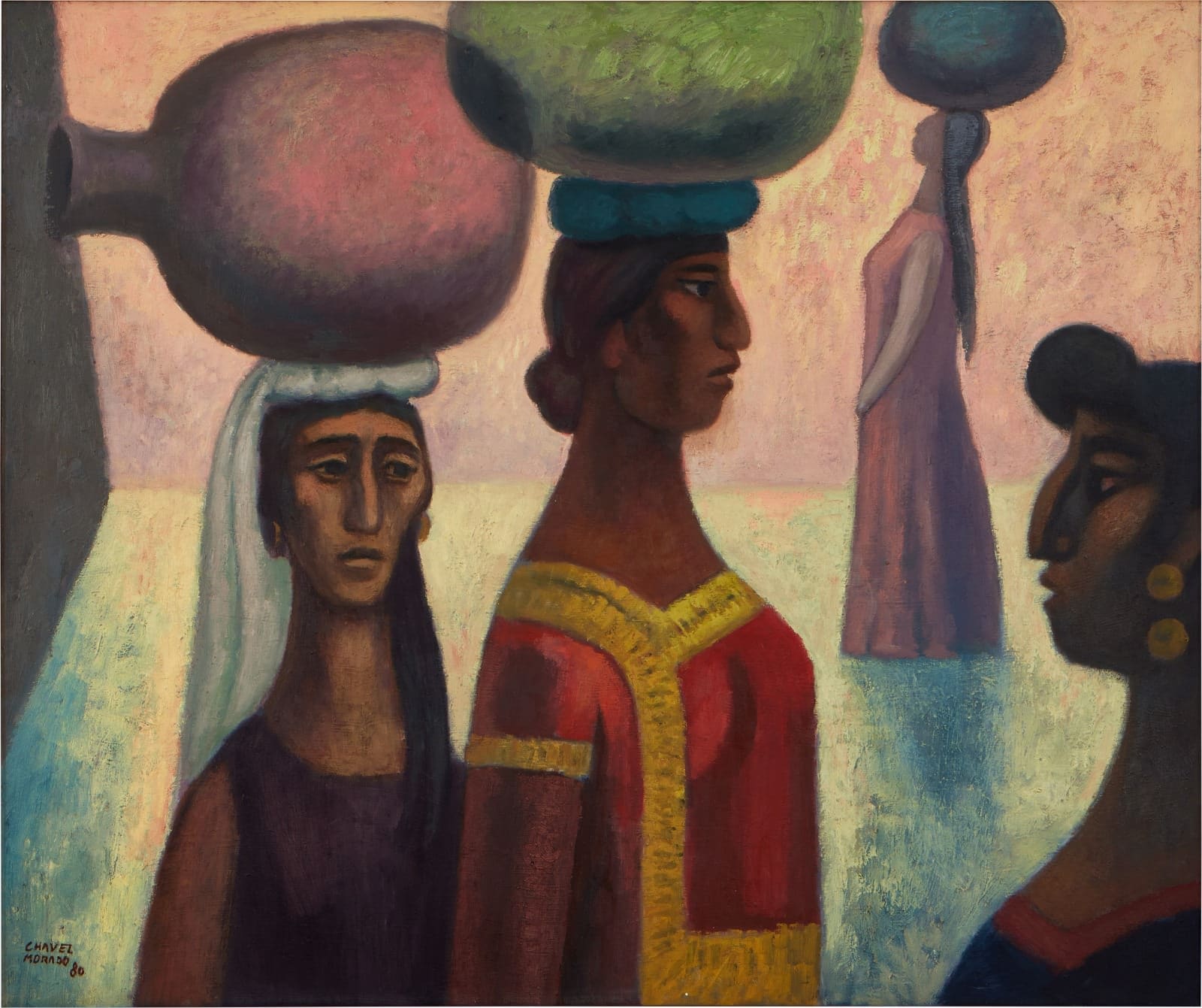 Sin título, obra de José Chávez Morado (1980)