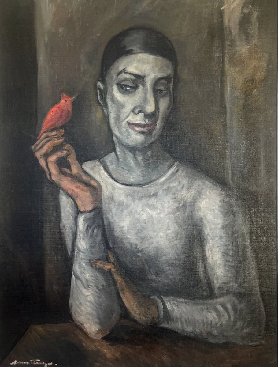 Hombre pájaro, obra de Montenegro Roberto (1950)