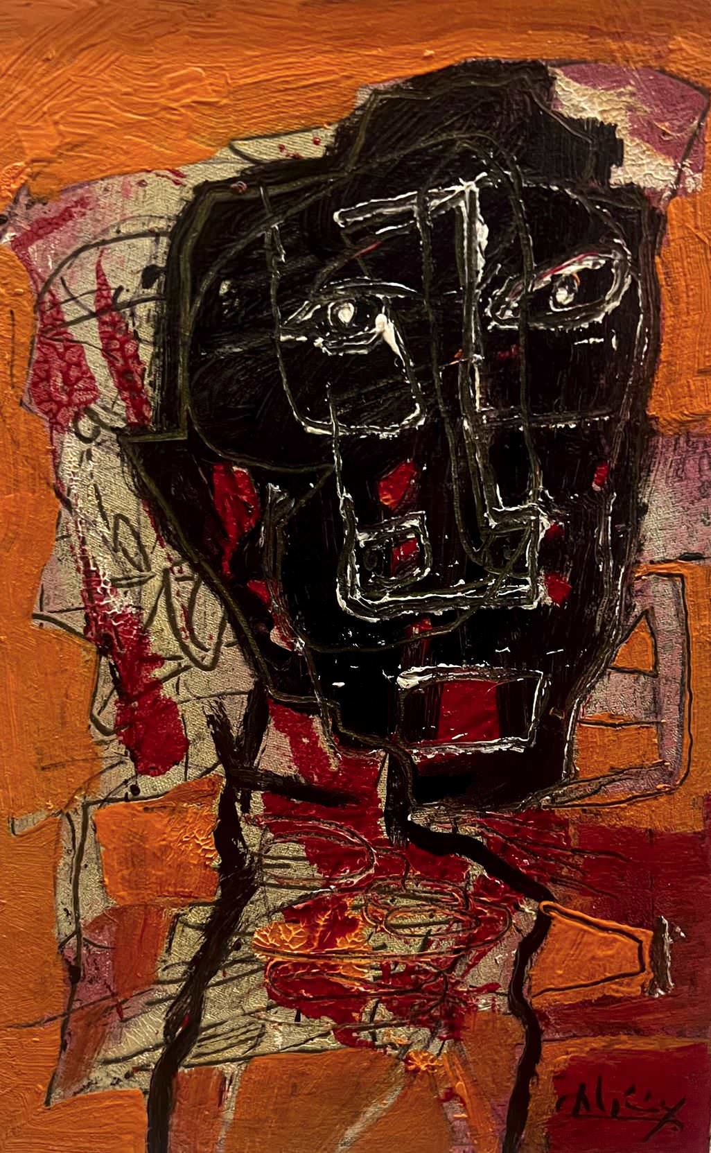 Serie corta de la existencia y el hombre, obra de Alejandro Santiago (2012)