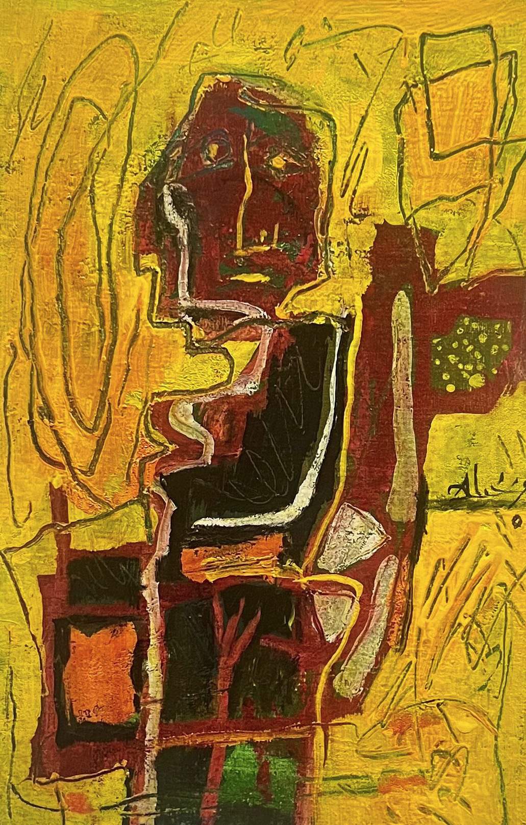 Serie corta de la existencia y el hombre, obra de Alejandro Santiago (2012)