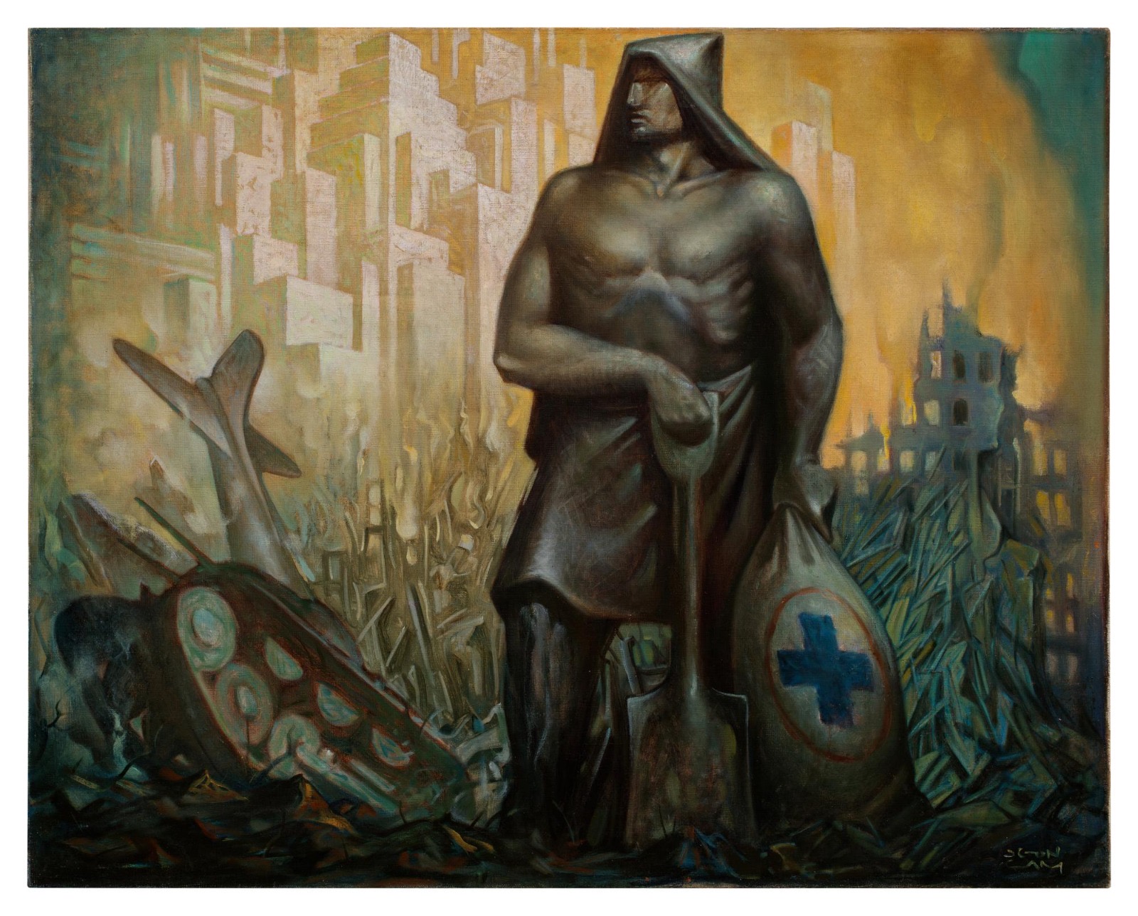 El constructor, obra de Jorge González Camarena (1965)